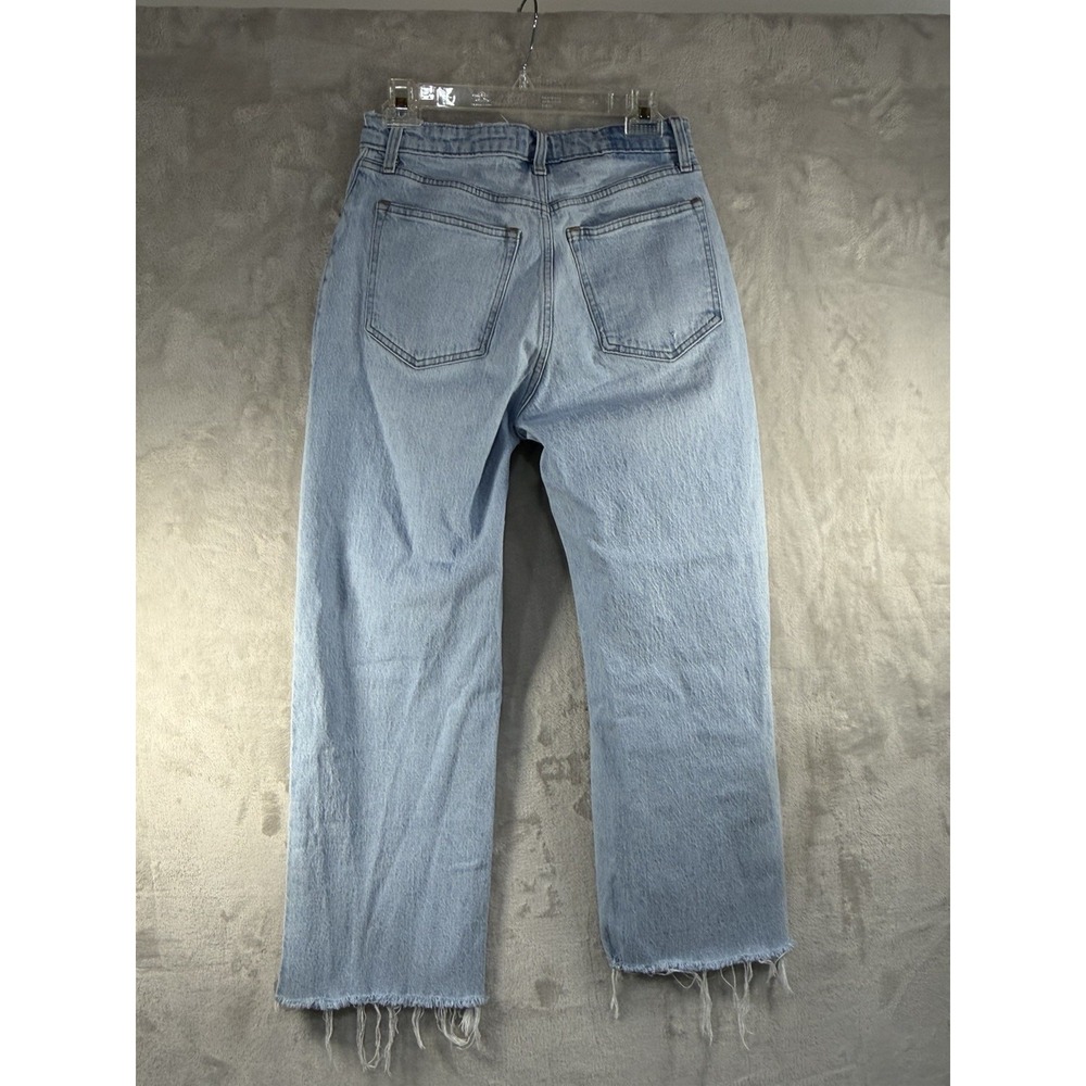 Abercrombie Curve Love High Rise 90s Relaxed Jeans Light Wash 28/6